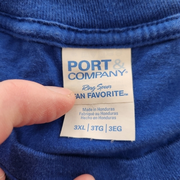 Headless Lion Costume T Shirt Blue Mens Size 3XL Graphic Tee 100% Cotton XXXL - Picture 9 of 10